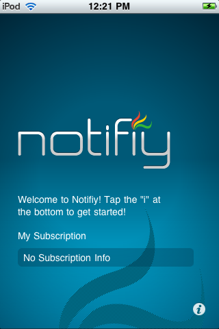 Notifiy for iPhone, iPod touch and iPad